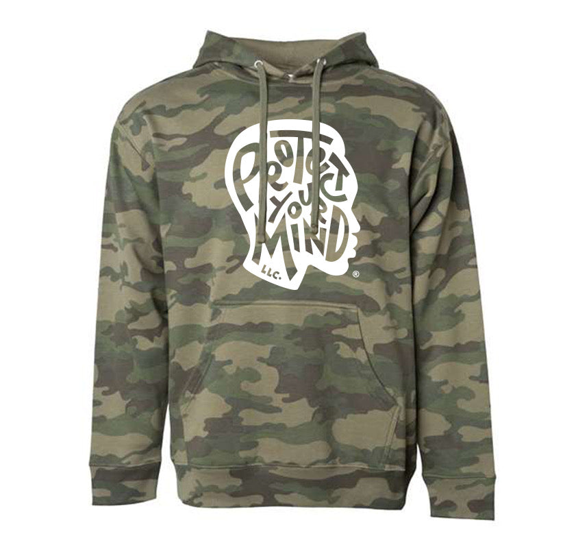 Stussy camo online hoodie